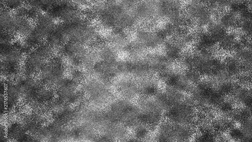 Quadro su tela Abstract Grungy Black and White Grainy Noise Texture