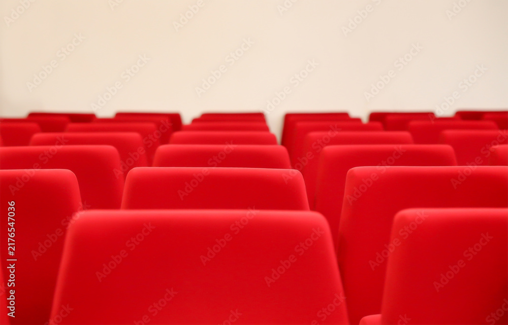 Fototapeta premium red seats