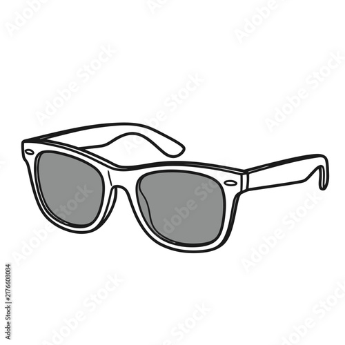 Vector illustration of sunglasses