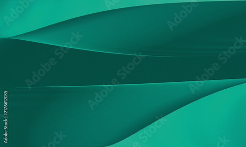 Fotografie fresh green abstract background featuring harmonious, organic curves featuring a
