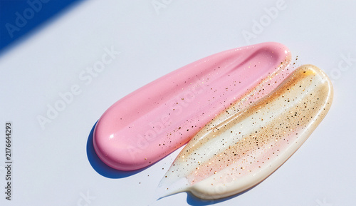 Luxury Blush Pink Ivory Champagne Fluid Resin