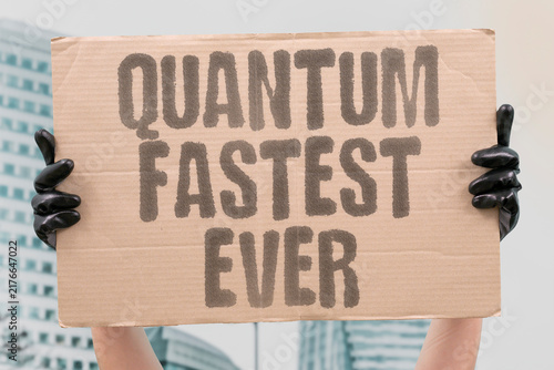 Konstfotografi "Quantum fastest ever" Battery charges in femtoseconds
