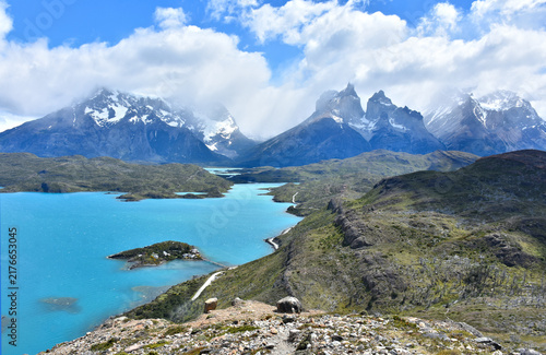 Lago Pehoe. Torres Del Paine National Park. Patagonia. Chile.