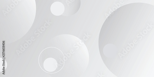 White background abstract art vector illustration with shapes. White vector presentation background for poster, banner, wallpaper, mockup, flyer, and report