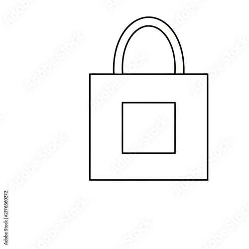 Simple padlock icon