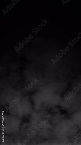 Cinematic dust smoke moving fast on black background. soil powder smoke overlay drifting up, seamless cinematic loop 4k