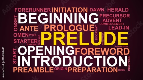 Prelude Word Cloud
