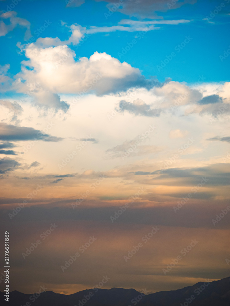 Obraz premium nubes paisaje 