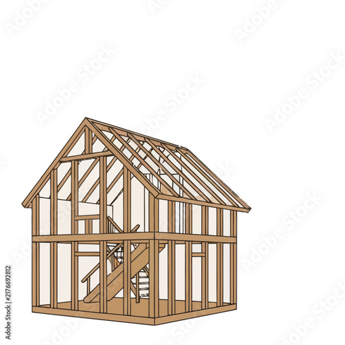 Timber Frame House Construction