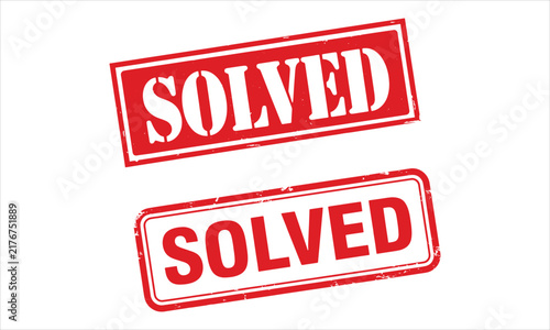 Solved Red Grunge Rubber Stamp Vector Seal Design Isolated On White Background