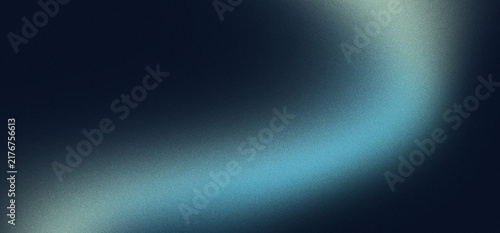 Фотография Blue abstract gradient light blur dark background texture, soft color flow with