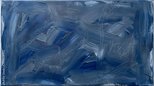 Abstract watercolor painting with purple and blue textures