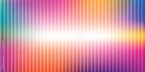Colorful abstract background, with vertical stripes, and a smooth, gradient transition from, deep blue and, purple to bright, orange and pink tones