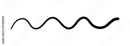 Wavy line icon