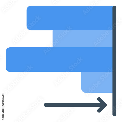 Konstfotografi Align right icon for text positioning in document editor