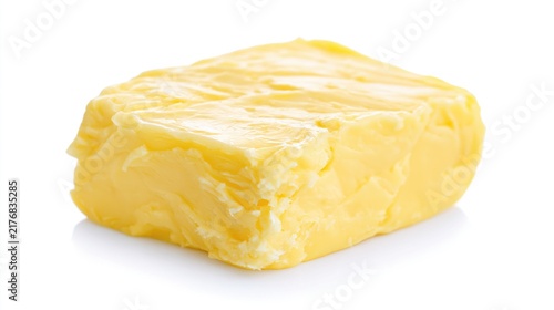 Fat, yellow butter