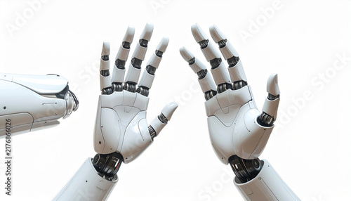 Robotic Hands in Action Demonstrating Technology