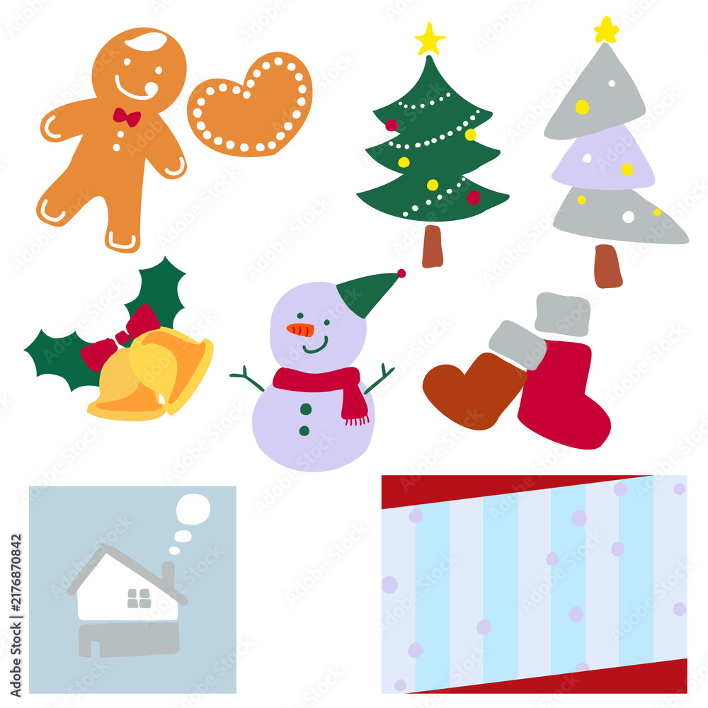 Fototapeta premium クリスマス素材