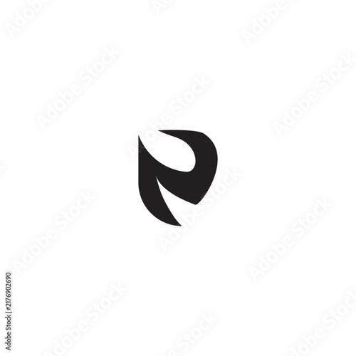 r n letter vector logo design.eps