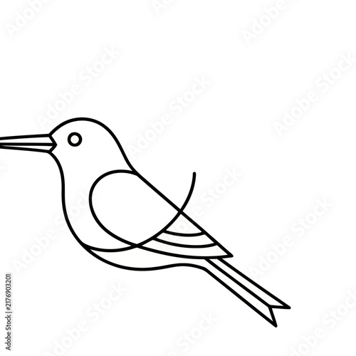 Stylized Bird Illustration