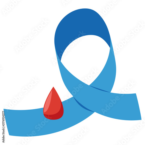 Diabetes Awareness Ribbon