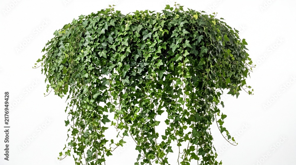 © Mahabubur - Lush green ivy plant hanging down with many small leaves