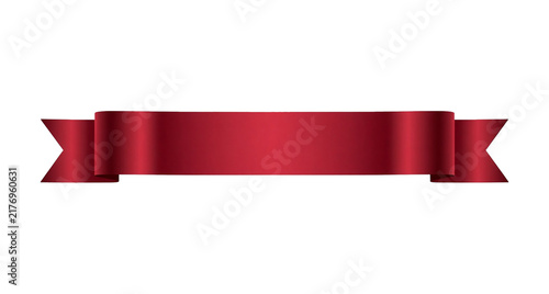 red ribbon banner