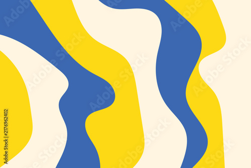 abstract background with blue stripes, with vintage colors
