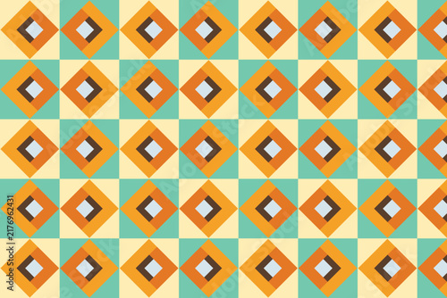 abstract geometric seamless pattern