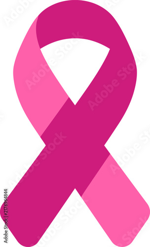 Pink Ribbon Symbol for Breast Cancer Awareness