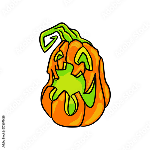 Halloween Illustration Concept