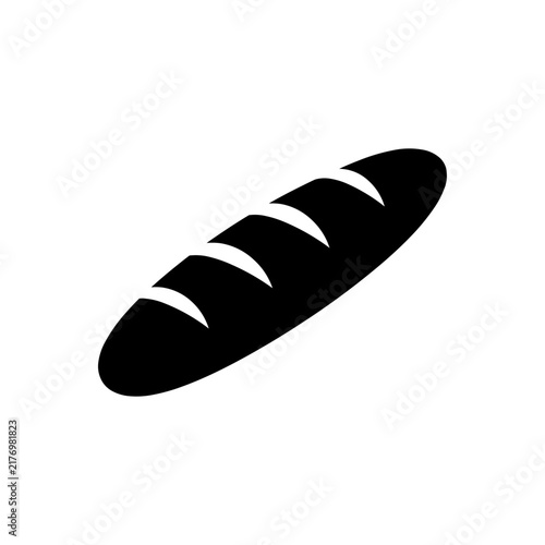Baguette Bread Loaf Icon