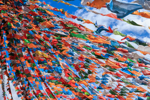 Картината върху платно The Changqing Chunker Temple  in Litang, China