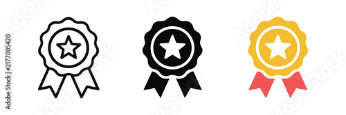 Award Medal Achievement Badge Icon