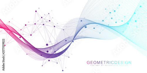 Global network connection concept. Social network communication in the global business. Big data visualization. Internet technology. Vector illustration.