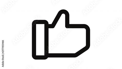 like animated Line Icons Premium 4K, Modern Minimal Outline Motion Graphics Collection