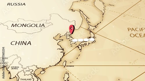 Japan to South Korea Travel Route Map East Asia Journey