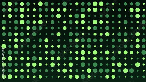 Green Dotted Halftone Pattern Abstract Background