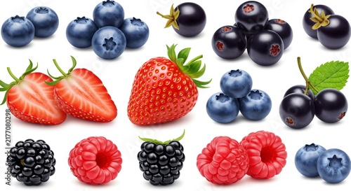 Vibrant Assortment of Fresh Berries