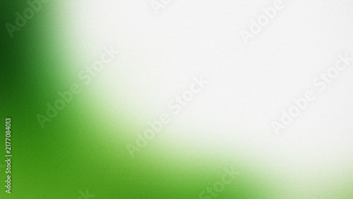 Abstract Green Gradient Background with Soft White Glow, Blurred Light Effects, Subtle Film Grain and Noise Texture, Elegant Minimalist Nature-Inspired Wallpaper