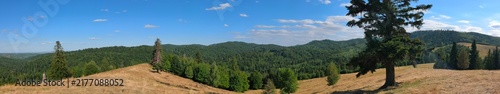 Panorama, région de Suceava, Roumanie