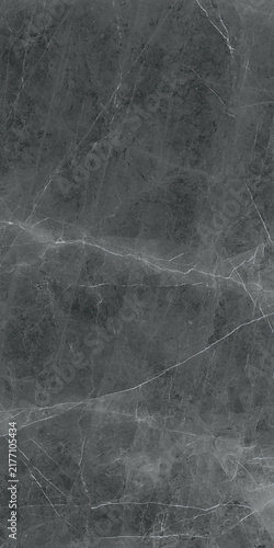 Dark grey marble stone texture with natural white veins pattern for luxury interior wall and floor design background surface for modern home decoration
