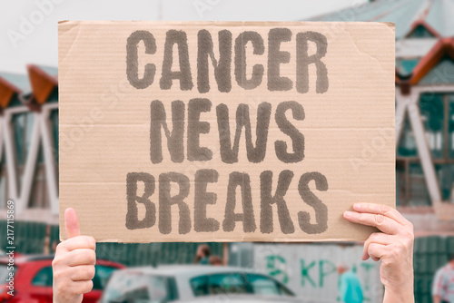 Quadro su tela "Cancer news breaks" Prostate cancer diagnosis can trigger broken heart