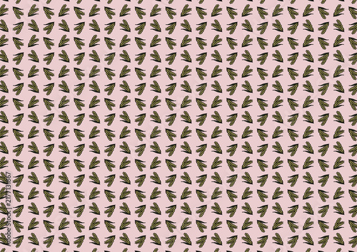 Naklejka seamless floral pattern