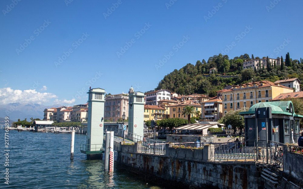 Obraz premium the picturesque town of Bellagio nestled on a peninsula in Lake Como, Italy,