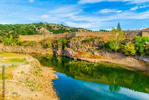 Obraz na płótnie Buitrago del Lozoya and surrounding area, Community of Madrid, Madrid, Spain