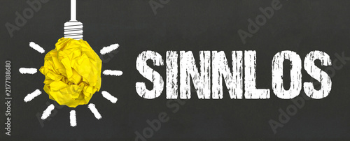 Plakat sinnlos 