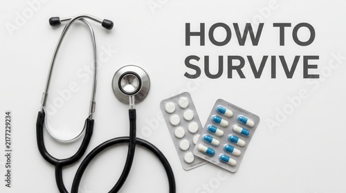 Medical Instruments And Medication To Stay Alive