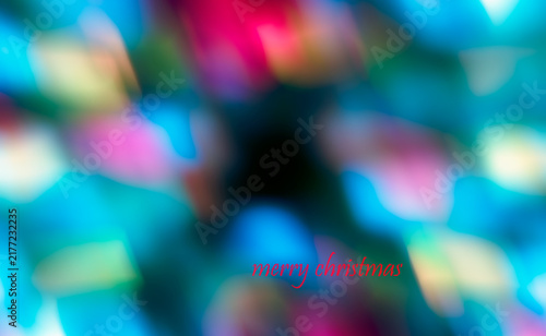 Christmas decoration on abstract background 