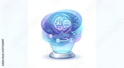 AI Chatbot Digital Interface